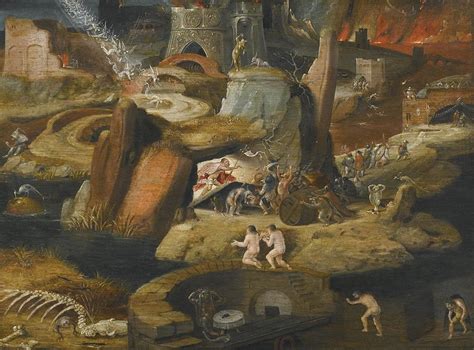 The Harrowing of Hell Painting by Leiden Formerly - Fine Art America