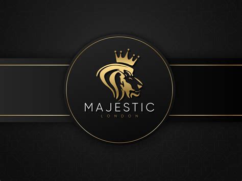 Majestic London Logo Design by Adventor Global on Dribbble