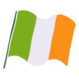 Ireland Flat Flag PNG & SVG Design For T-Shirts