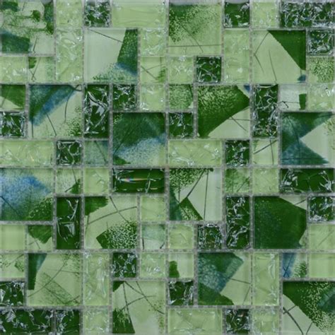 Cheap Green Glass Mosaic Tile Manufacturers and Suppliers - Wholesale Price Green Glass Mosaic ...