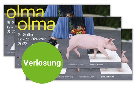 Zu gewinnen: Drei Olma-Plakate - diegruene.ch | Die Grüne