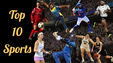 10 Most Popular Sports in the World - YouTube