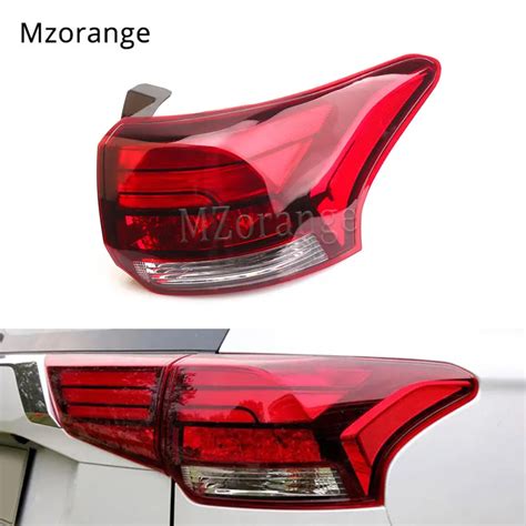 MZORANGE Tail Rear Light Assembly for Mitsubishi Outlander PHEV 2016 2018 Outer rear light tail ...