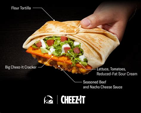 Taco Bell Launches A Big Cheez-It Tostada And Big Cheez-It Crunchwrap Supreme Nationwide