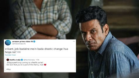 Manoj Bajpayee reacts to Amazon Prime Video and Netflix's 'The Family Man' style fun banter