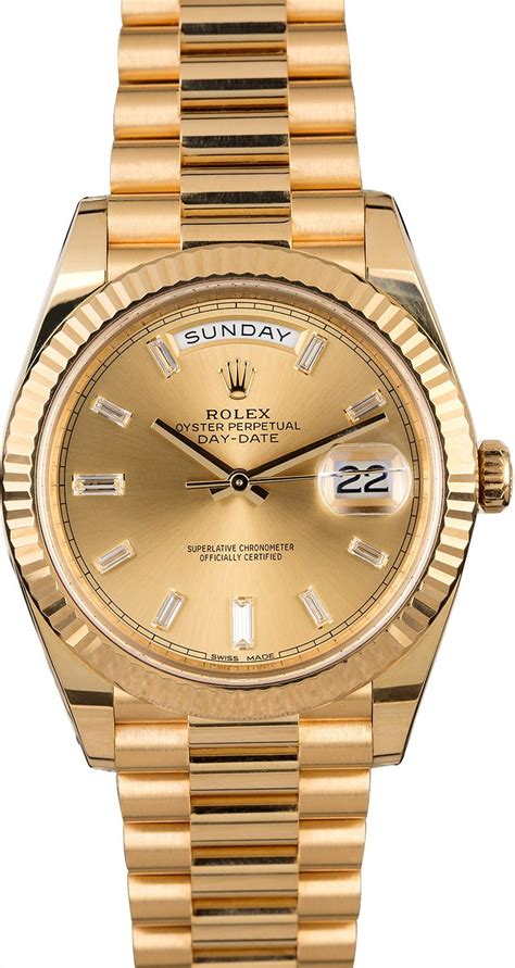 Rolex President 228238 Diamond Dial