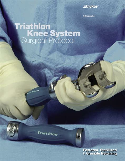 STRYKER TRIATHLON KNEE SYSTEM SURGICAL PROTOCOL Pdf Download | ManualsLib