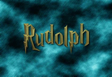 Rudolph Logo | Free Name Design Tool from Flaming Text