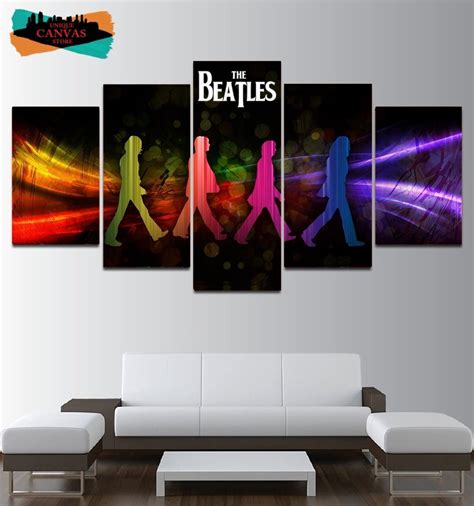 The Beatles Wall Art Decor Painting Canvas Framed Poster HD