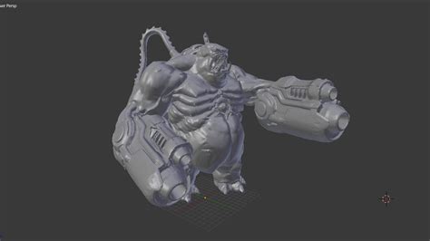 Free STL file Mancubus Doom Eternal・3D printer design to download・Cults