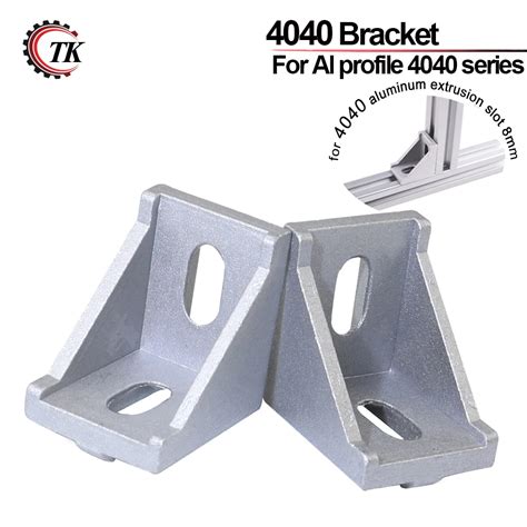 4040 Corner Fitting 40x40 Home Decorative Angle BracketsAluminum Profile Accessories connector ...