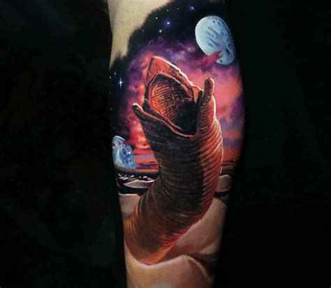 Sandworm tattoo by Paul Acker | Photo 31647