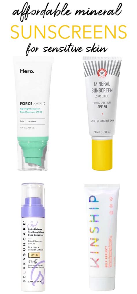 4 Mineral Sunscreens That Are Affordable & Amazing