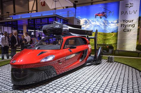 The first 'real' flying car? Pal-V unveiled in Geneva | Daily Mail Online