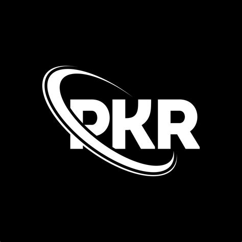 logotipo de pkr. letra pkr. diseño del logotipo de la letra pkr ...