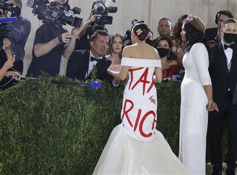 Why AOC’s Met Gala dress doesn’t make her a hypocrite | The Independent