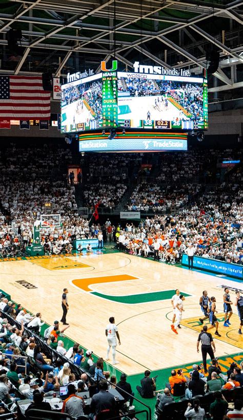 Miami Hurricanes Mens Basketball Tickets - 2024 Miami (FL) Games | SeatGeek