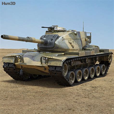 M60 Patton 3D model - Hum3D