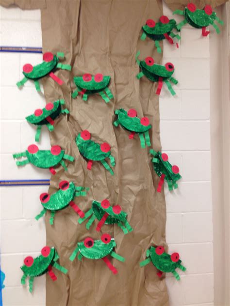 Pin by Forlesha Fong on Classroom Ideas.... | Rainforest theme, Rainforest activities, Frog crafts