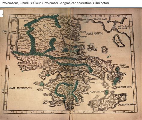 NorthEpirus on Twitter: "You are a liar. This map is taken from the Geographia of #Ptolemy. He ...