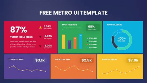 Free Metro UI Dashboard Template - SlideBazaar