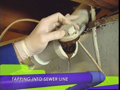 Add Cleanout To Sewer Line : Cleaning a Main Sewer Line with an Outside ...