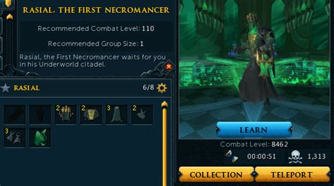 Rasial, the First Necromancer crowdsourcing drop rate : r/runescape