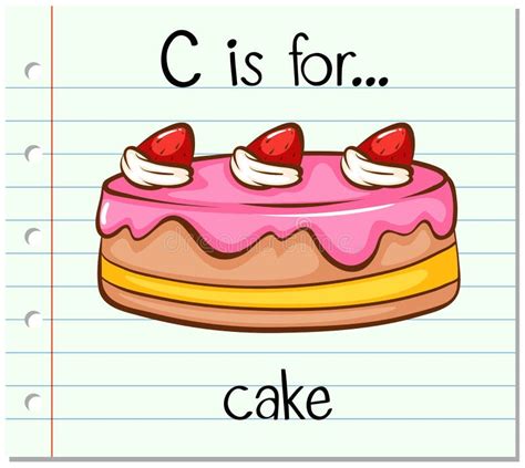 Flashcard Letter C Cake Stock Illustrations – 10 Flashcard Letter C Cake Stock Illustrations ...