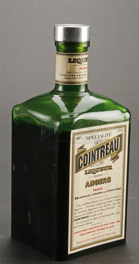 Bottomless Cointreau Liquor Bottle | Prop Store - Ultimate Movie Collectables