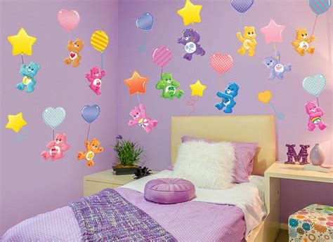 Care Bears Floating On Balloons | Home decor, Care bears, Home decor decals