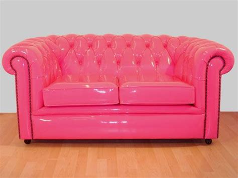 Pink Leather Sofa Set - Sofas Design Ideas