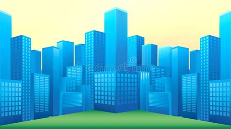 Vector city, row building stock vector. Illustration of tree - 32248482