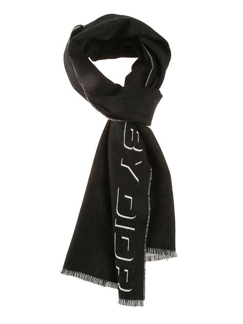 Dior Logo Print Scarf In Black | ModeSens | Dior logo, Scarf print, Scarf