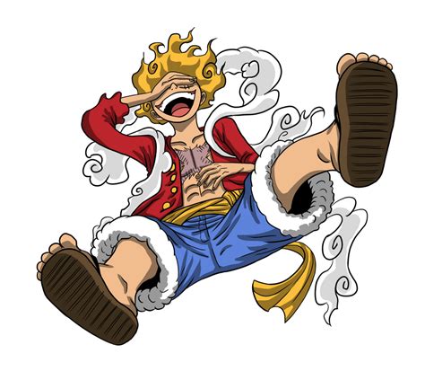 Monkey D. Luffy (Gear 5) | One Piece by B-a-i-o-r-e-t-t-o | Luffy gear ...