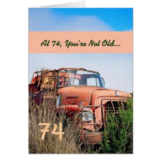 Funny 74th Birthday Cards - Greeting & Photo Cards | Zazzle