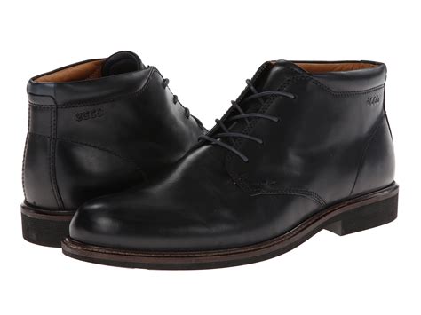 Ecco Findlay Chukka Boot in Black for Men (Black/Marine) | Lyst