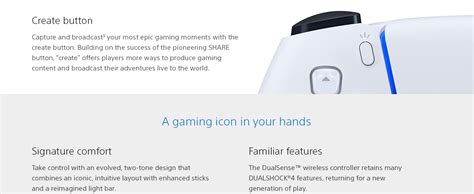 DualSense Wireless Controller - White : Amazon.ca: Video Games