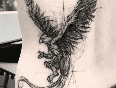 Exploring the Mystique: Griffin Tattoo Meaning + Designs