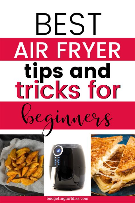 20 Best Air Fryer Tips for Beginners - Budgeting for Bliss | Air fryer recipes healthy, Air ...