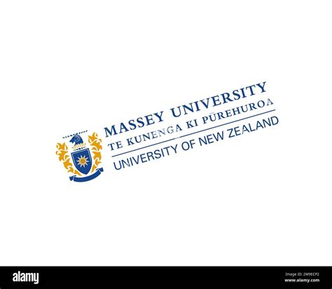 Massey University, Rotated Logo, White Background Stock Photo - Alamy