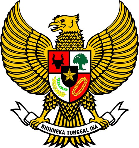 Lambang Negara Indonesia (Bhinneka Tunggal Ika) -JPG, PNG, Corel, dan ...