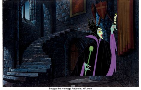 Sleeping Beauty Maleficent Production Cel (Walt Disney, 1959).... | Lot ...