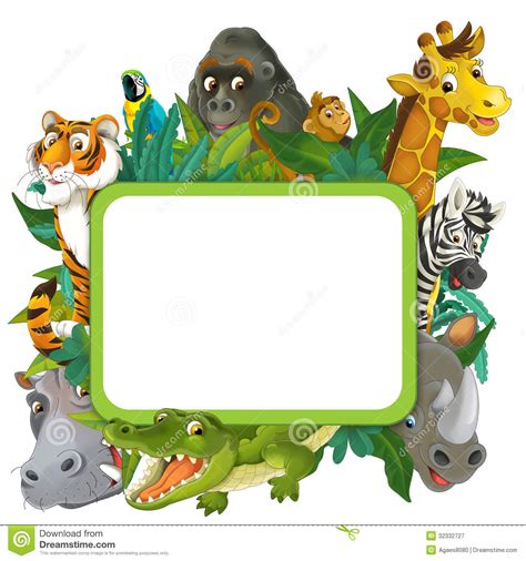 Cartoon Jungle Animals Clipart | Free download on ClipArtMag