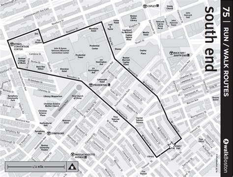 Map Of South End Boston - Draw A Topographic Map