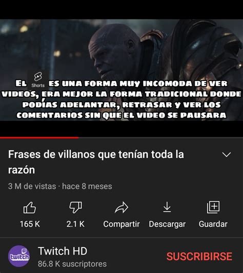 Frases de villanos que tenían toda la razón - Meme subido por Engel98 ...