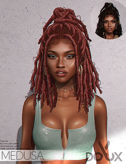 Second Life Marketplace - DOUX - Medusa hairstyle [DEMO]