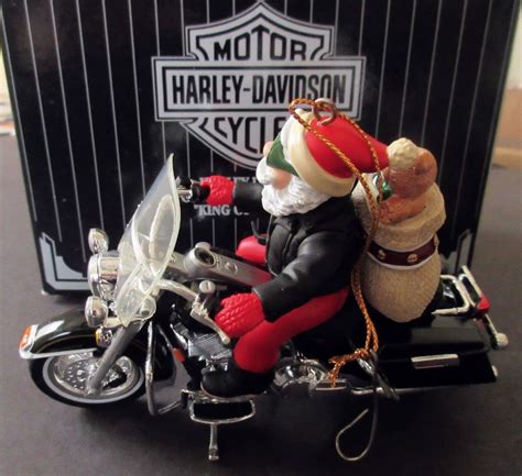 Harley Davidson Motorcycles Collectible Christmas Ornament from 1997 - King of the Road ...