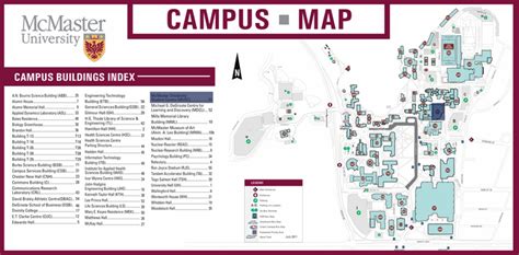 Mcmaster Campus Map