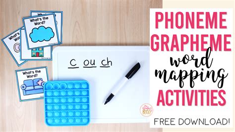 Word Mapping Activities: Connecting Phonemes to Graphemes - Mrs. Winter ...