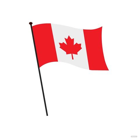 Waving Canada Flag Vector in Illustrator, SVG, JPG, EPS, PNG - Download | Template.net